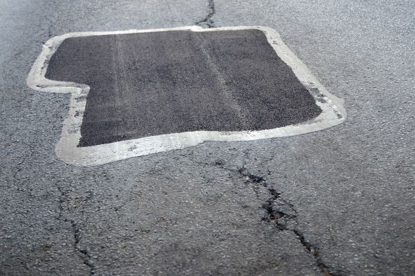Commercial Pothole Repair in Tracy