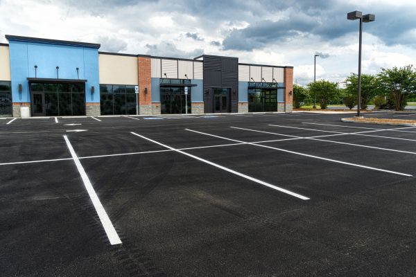 Parking Lot Blacktopping in Tracy